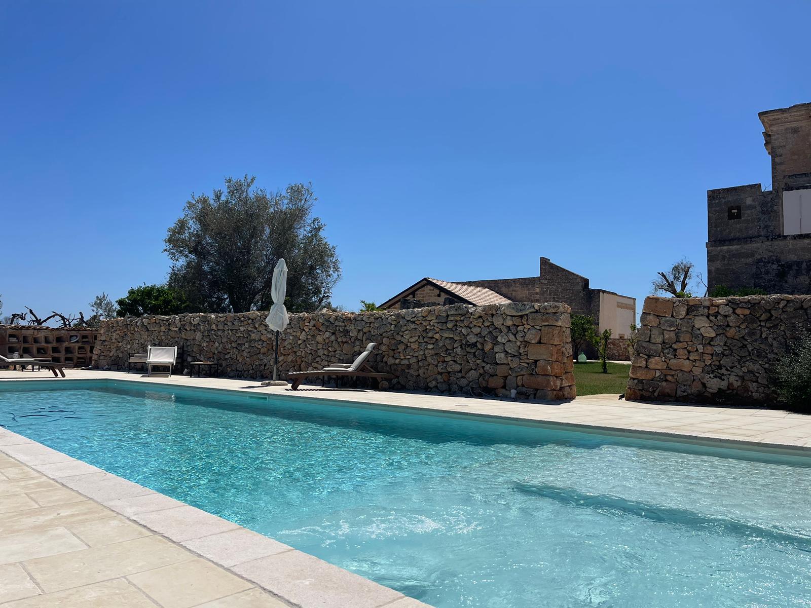 Piscina masseria Porto Cesareo