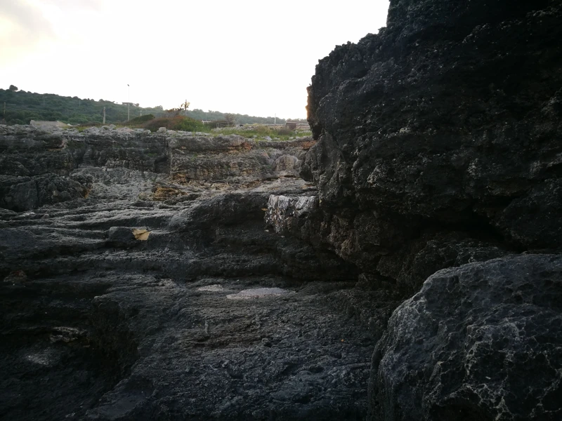 Salentissimo.it: Grotta Verde - Marina di Andrano, Pláže Salento
