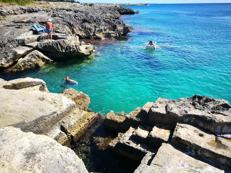 Salentissimo.it: I Salotti - Santa Caterina - Nardò, spiagge del Salento