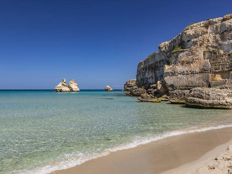 Salentissimo.it: Le due Sorelle - Torre dell Orso - Melendugno, spiagge del Salento