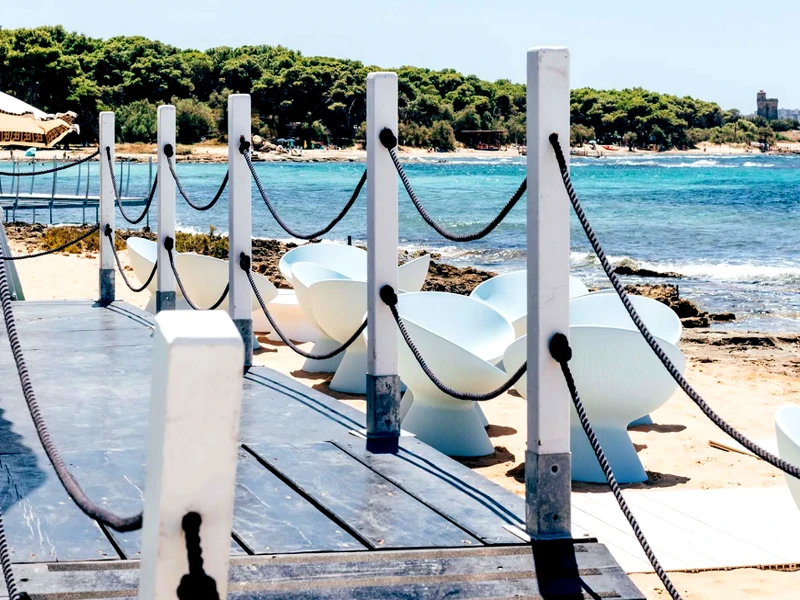 Salentissimo.it: Popula Mediterranean Bay - Rivabella - Gallipoli, spiagge del Salento