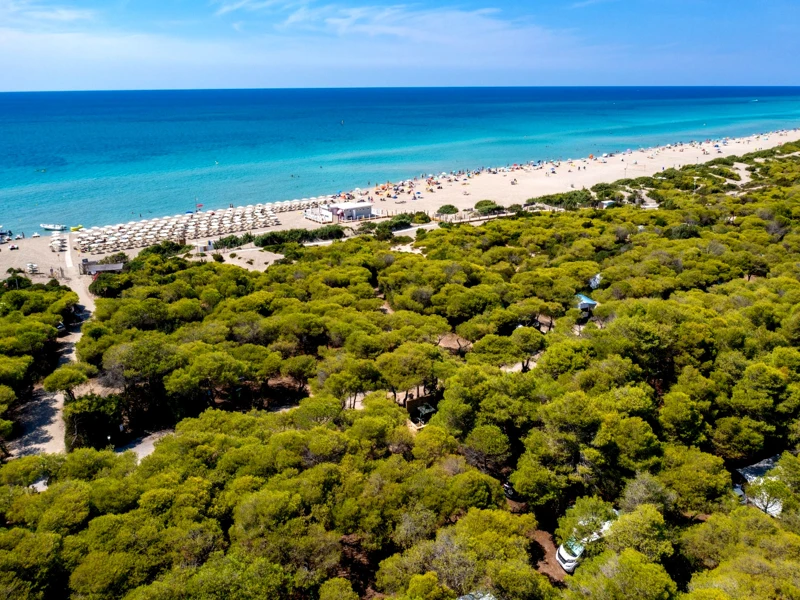 Salentissimo.it: Riva di Ugento Beach Camping Resort - Fontanelle - Ugento, spiagge del Salento