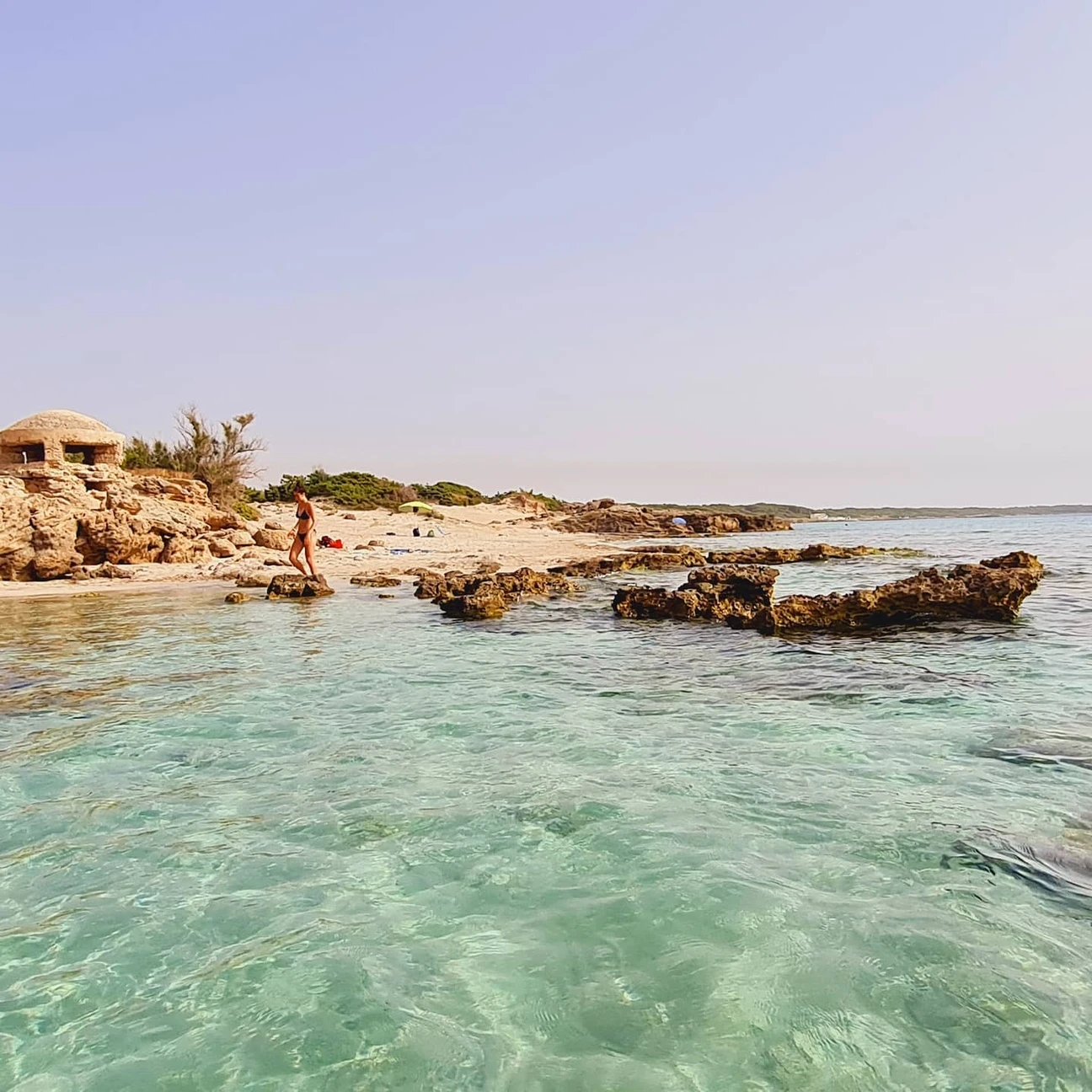 Salentissimo.it: Spiaggia degli Innamorati - Punta della Suina - Gallipoli, spiagge del Salento