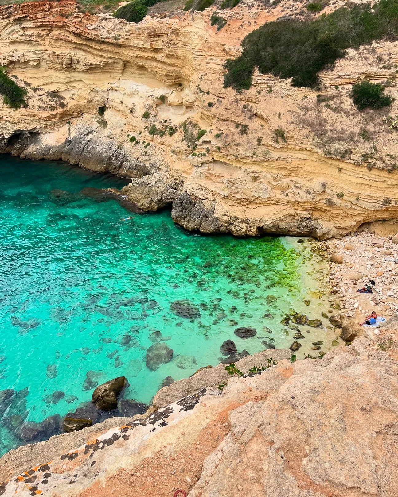 Salentissimo.it: Spiaggia dei 100 Scalini - Porto Miggiano - Santa Cesarea Terme, spiagge del Salento