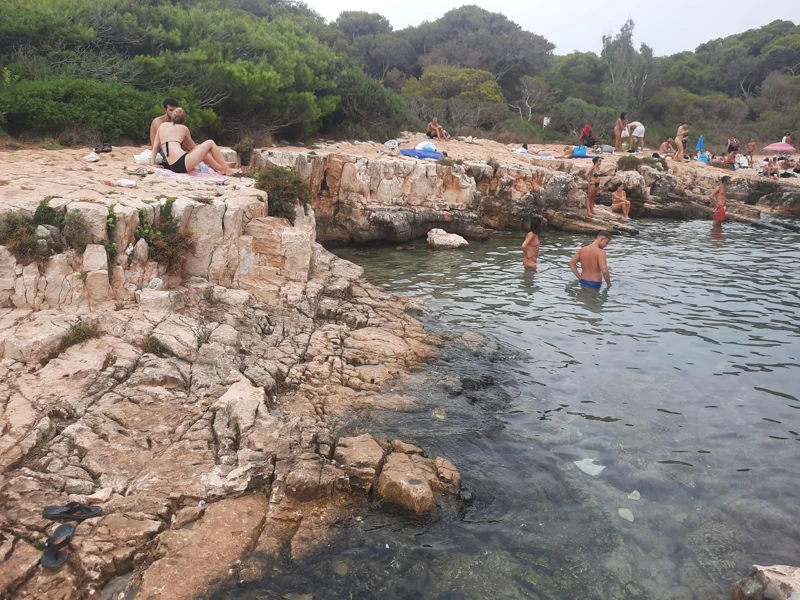 Salentissimo.it: Spiaggia di Porto Selvaggio - Porto Selvaggio - Nardò, spiagge del Salento