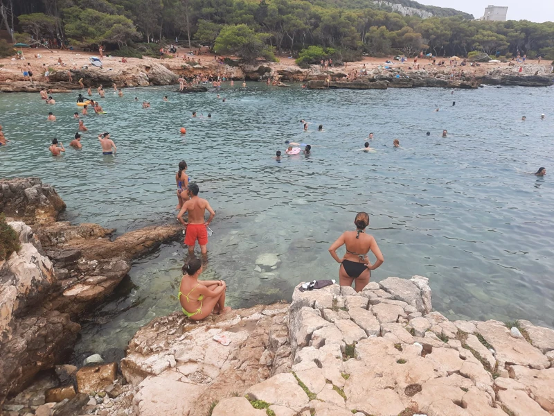 Salentissimo.it: Spiaggia di Porto Selvaggio - Porto Selvaggio - Nardò, spiagge del Salento