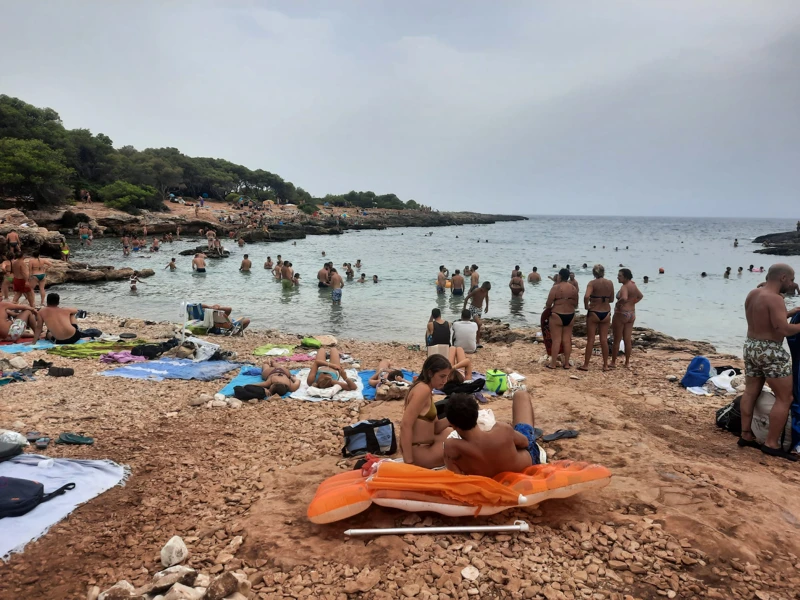 Salentissimo.it: Spiaggia di Porto Selvaggio - Porto Selvaggio - Nardò, spiagge del Salento