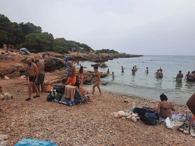 Salentissimo.it: Spiaggia di Porto Selvaggio - Porto Selvaggio - Nardò, spiagge del Salento