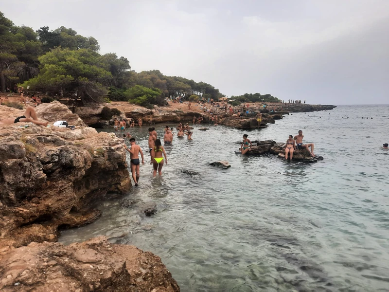 Salentissimo.it: Spiaggia di Porto Selvaggio - Porto Selvaggio - Nardò, spiagge del Salento