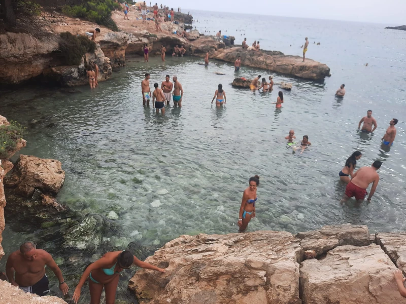 Salentissimo.it: Spiaggia di Porto Selvaggio - Porto Selvaggio - Nardò, spiagge del Salento