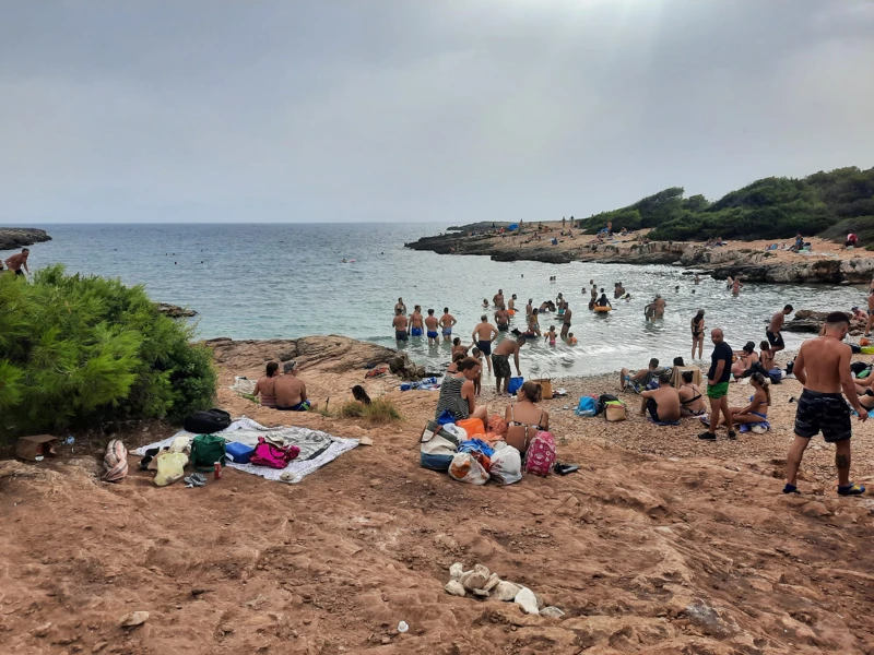 Salentissimo.it: Spiaggia di Porto Selvaggio - Porto Selvaggio - Nardò, spiagge del Salento