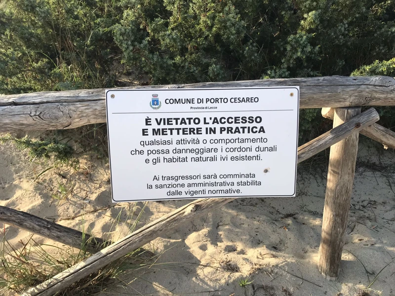 Salentissimo.it: Spiaggia libera delle Dune - Porto Cesareo, spiagge del Salento