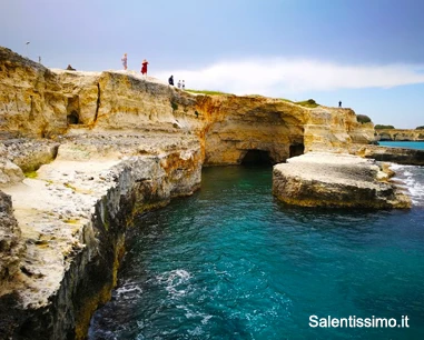Salentissimo.it: Grotta del Canale - Sant Andrea - Melendugno, spiagge del Salento