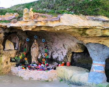 Salentissimo.it: Grotta della Madonnina -  Roca Vecchia - Melendugno, Salenton rannat