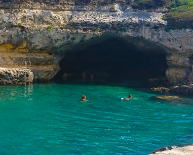 Salentissimo.it: Grotta delle Pupe -  Torre Santo Stefano - Otranto, Pláže Salento