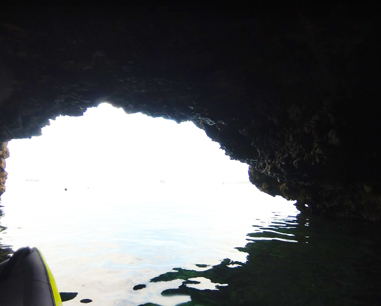 Salentissimo.it: Grotta Verde -  Porto Selvaggio, spiagge del Salento