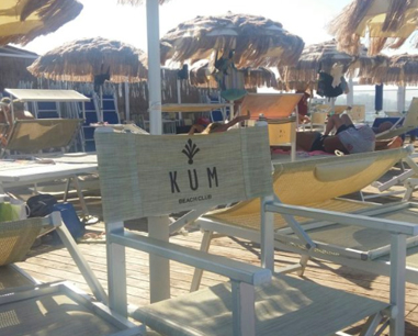 Salentissimo.it: Kum Beach Club Roca -  Roca Vecchia - Melendugno, spiagge del Salento