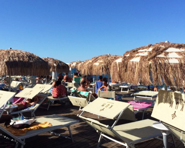 Salentissimo.it: Kum Beach Club Roca -  Roca Vecchia - Melendugno, spiagge del Salento