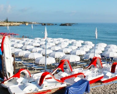 Salentissimo.it: Lido l Isola dei Briganti - San Foca - Melendugno, spiagge del Salento