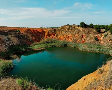 Salentissimo.it: Laghetto di Bauxite - Baia delle Orte - Otranto, spiagge del Salento