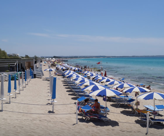 Salentissimo.it: Lido Blue Bay -  Gallipoli, spiagge del Salento