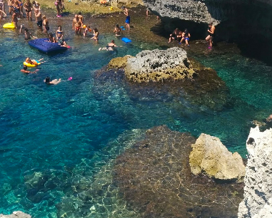 Salentissimo.it: Lungomare delle Agavi -  Marina di Andrano, spiagge del Salento