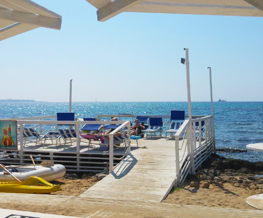Salentissimo.it: Oasi Beach -  Rivabella - Gallipoli, spiagge del Salento