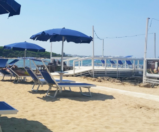Salentissimo.it: Oasi Beach -  Rivabella - Gallipoli, Pláže Salento
