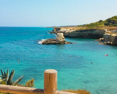 Salentissimo.it: Scoglio il Tafaluro - Sant Andrea - Melendugno, spiagge del Salento