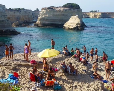 Salentissimo.it: Spiaggia del Pepe - Sant Andrea - Melendugno, Praias do Salento