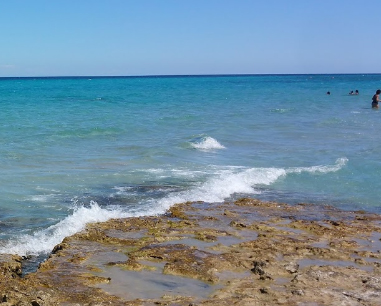 Salentissimo.it: Spiaggia di San Giorgio -  Conca Specchiulla - Melendugno, Salento rannad