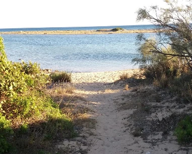 Salentissimo.it: Spiaggia dell Isola della Fanciulla - Torre Pali - Salve, spiagge del Salento